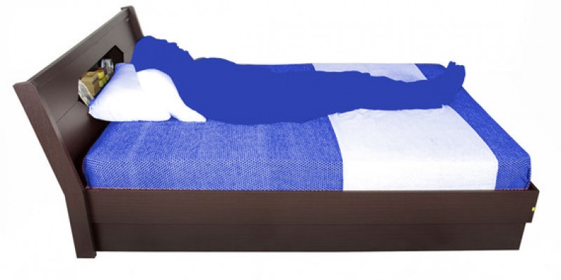 Ahou king size bed with storage